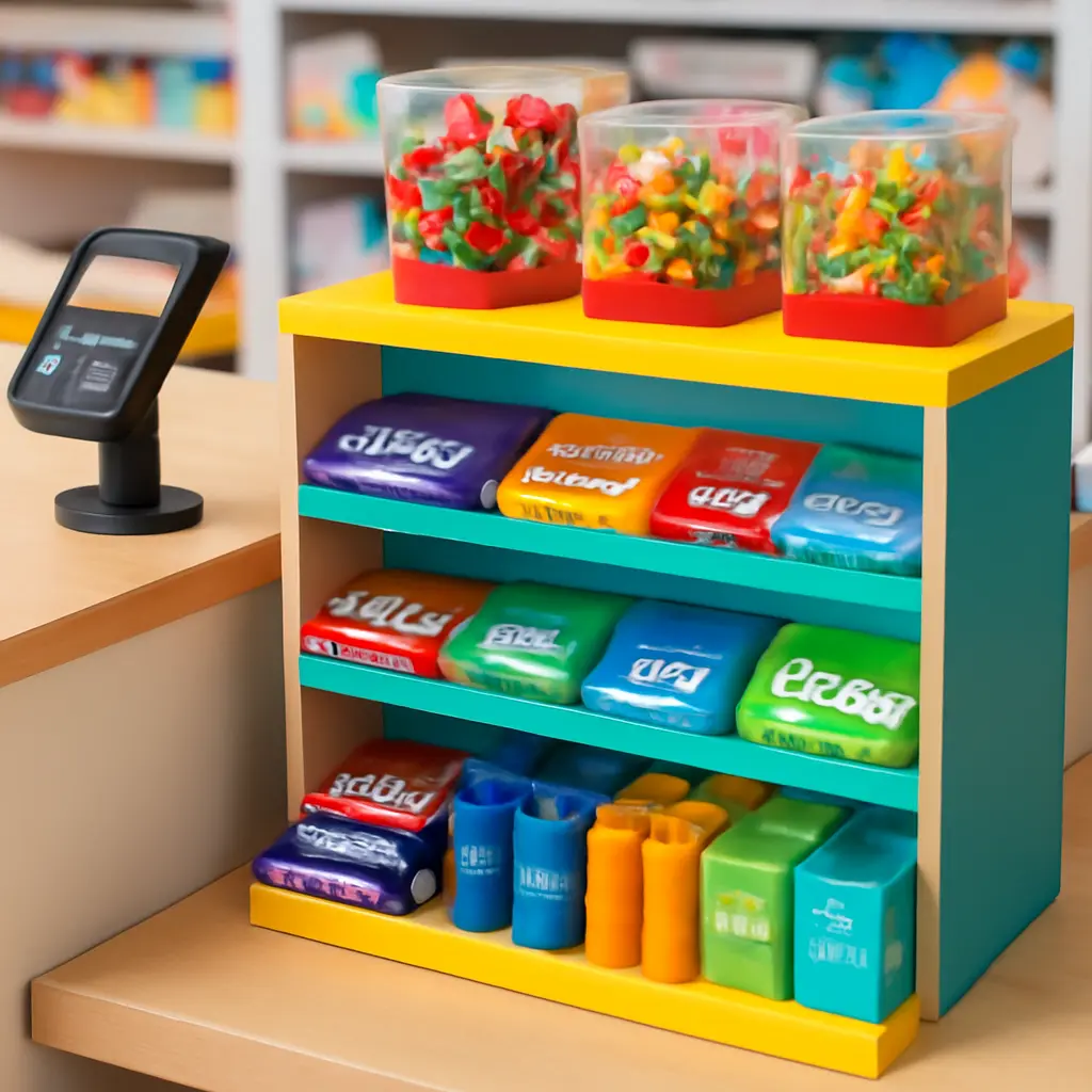 Товары у кассы: импульсные покупки и промо-стикеры