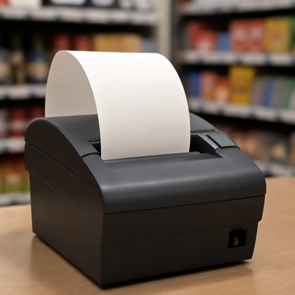 Вывод тестового чека на принтере кассы